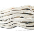 Weißes Baumwollbadetad für Metalloberflächenpolieren